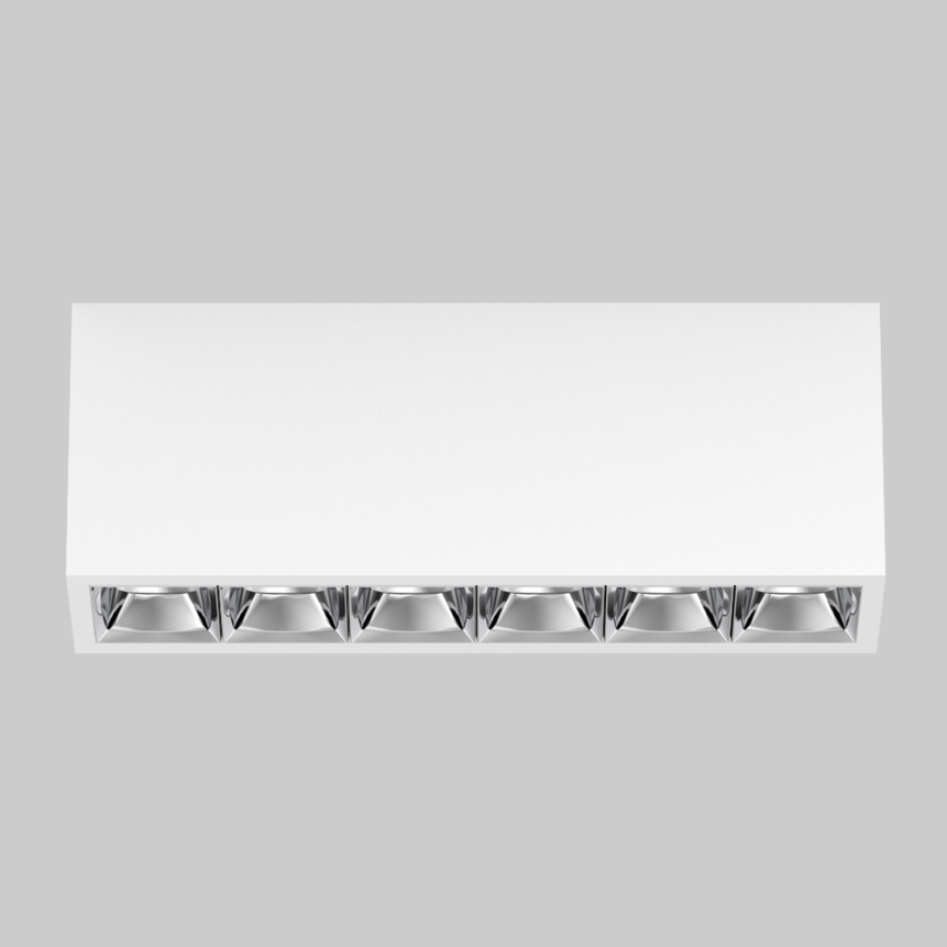 Unicozin LED 6 Way Ceiling Spot Lighting Kit - Matt Nickel